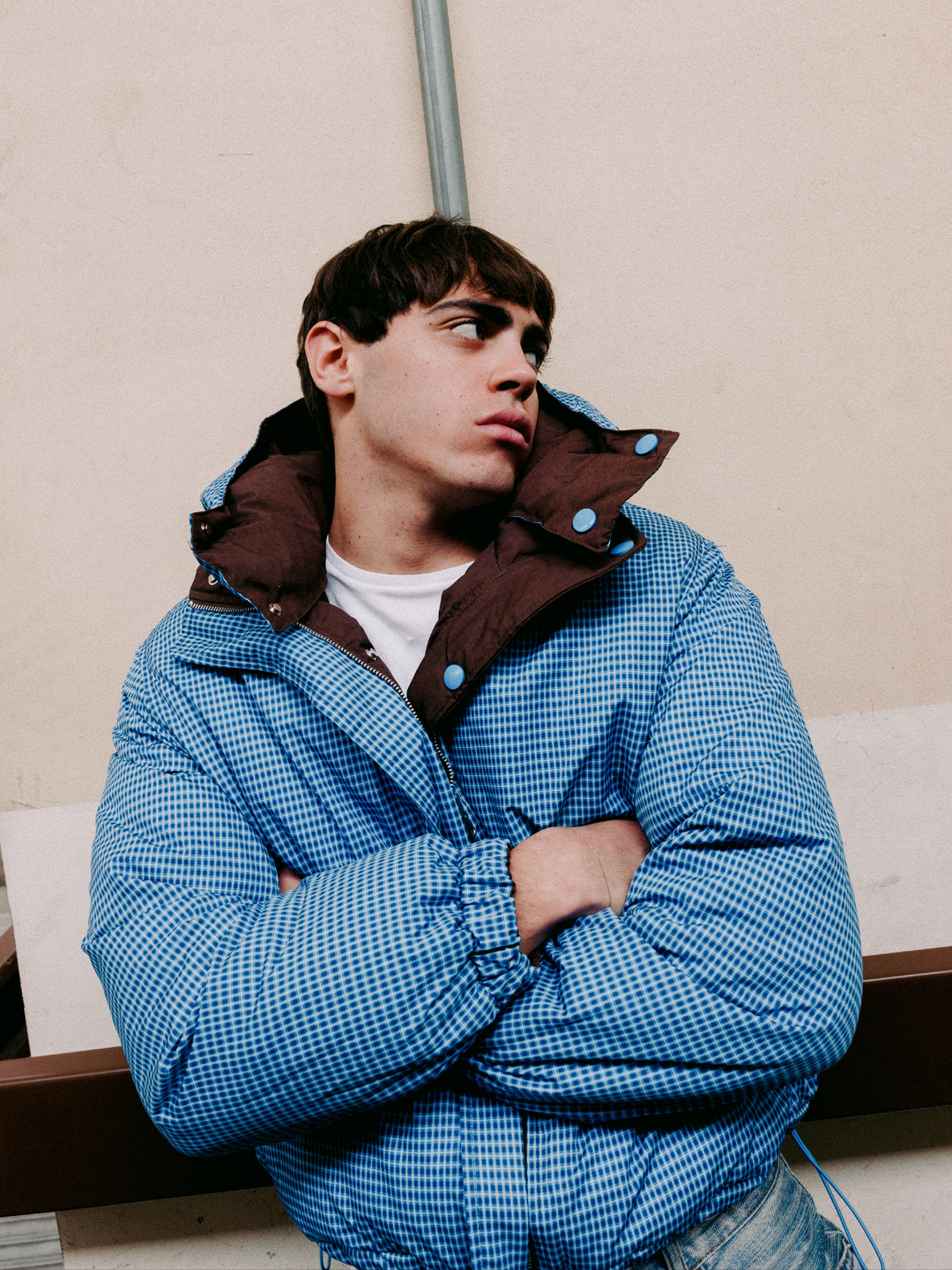 OVER5IZE "motion" DOUBLE-FACED PUFFER JACKET