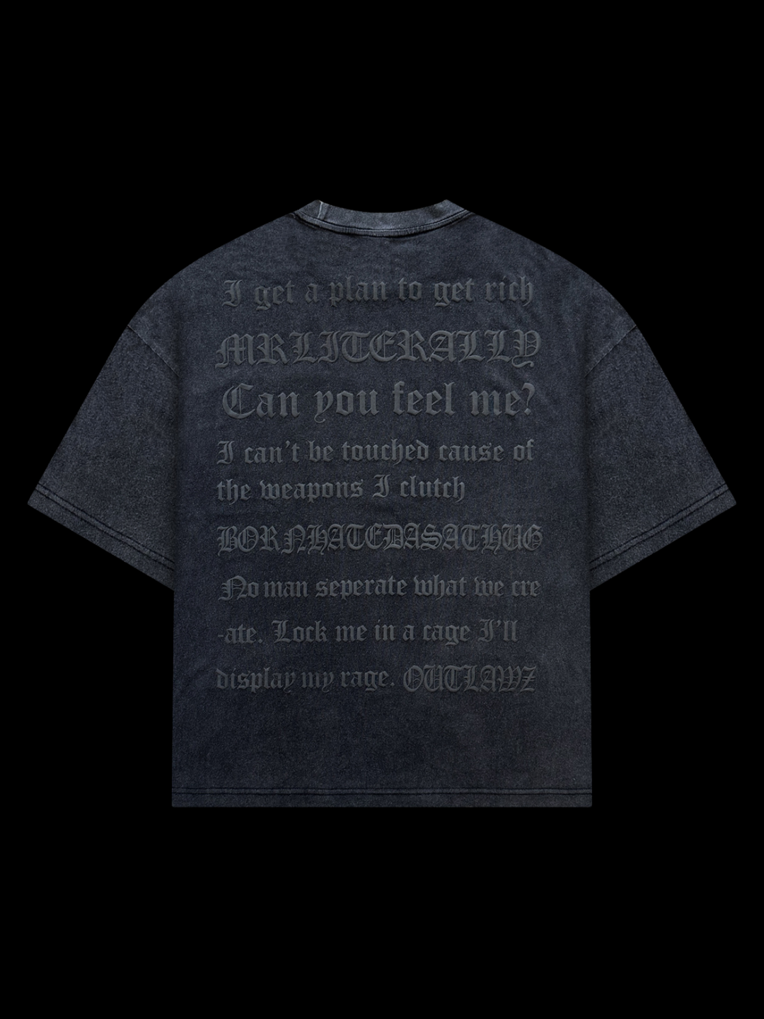 OVER5IZE "digitalis" TEE
