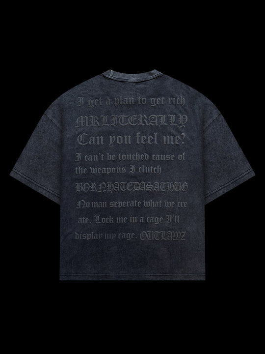 OVER5IZE "digitalis" TEE