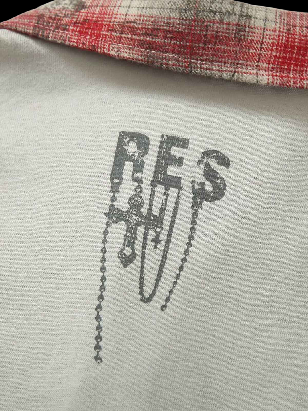 OVER5IZE "scar" POLO BEIGE