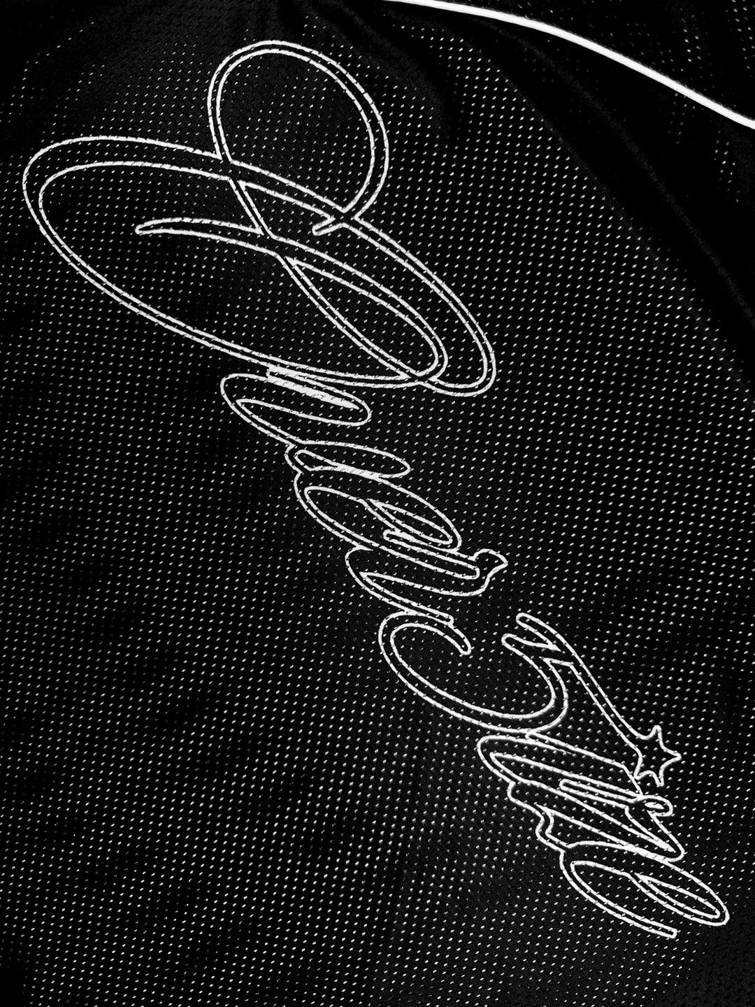 OVER5IZE "sketchy" JERSEY BLACK