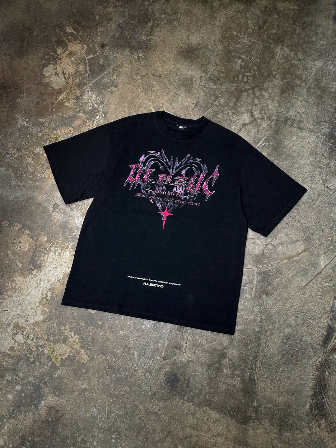 OVER5IZE "badlove" HEAVY TEE