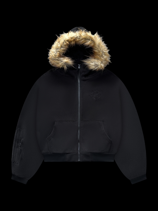 OVER5IZE "nest" FUR SOFT JACKET