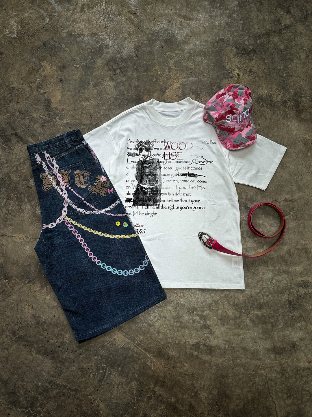 OVER5IZE "maze" HEAVY TEE