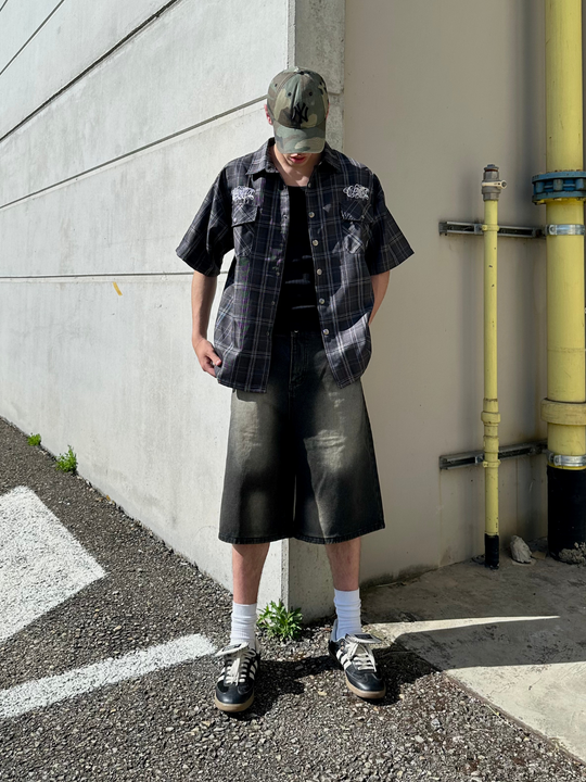 OVER5IZE "fragment" SHIRT BLACK
