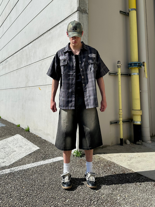 OVER5IZE "fragment" SHIRT BLACK