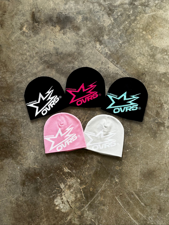 OVER5IZE "bleakness" BEANIE PINK