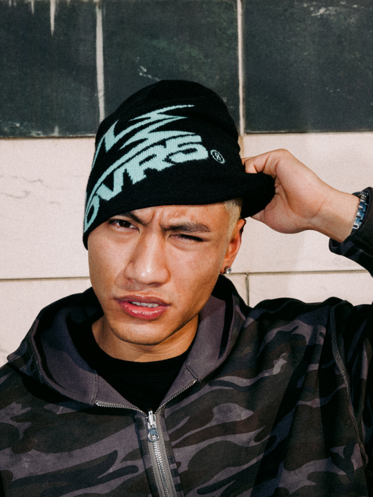 OVER5IZE "bleakness" BEANIE PINK