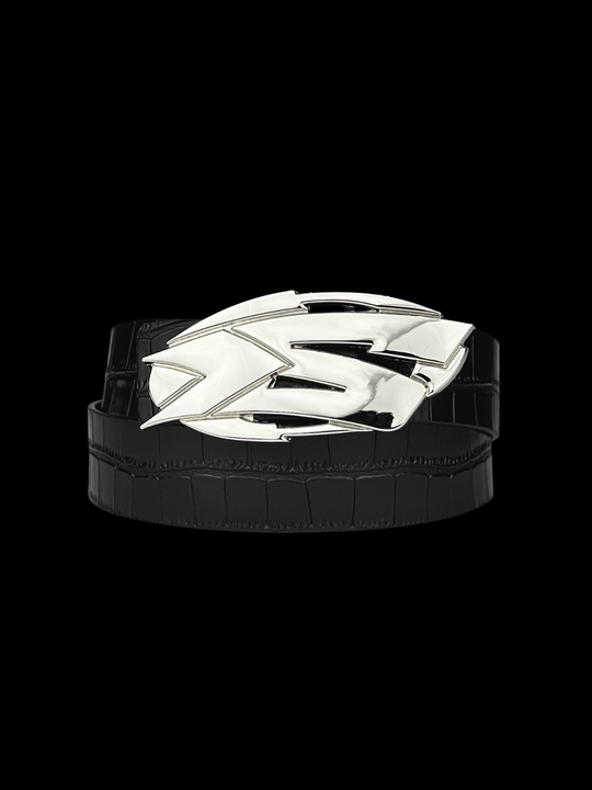 OVER5IZE "signature" BELT BLACK