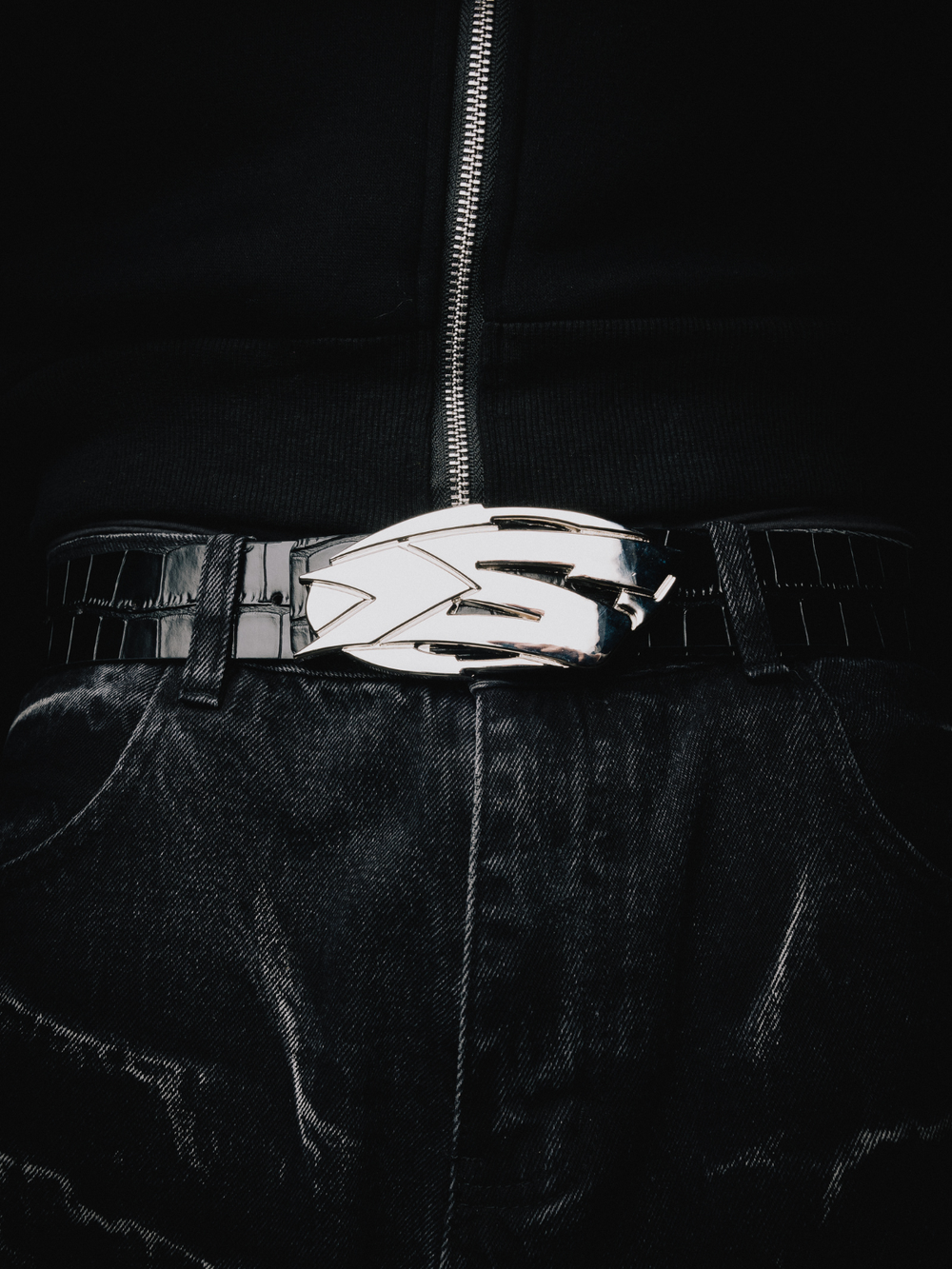OVER5IZE "signature" BELT BLACK