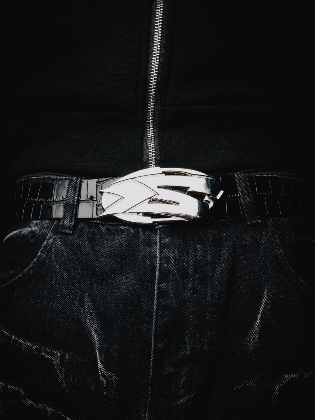OVER5IZE "signature" BELT BLACK