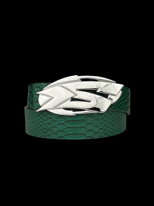 OVER5IZE "signature" BELT GREEN