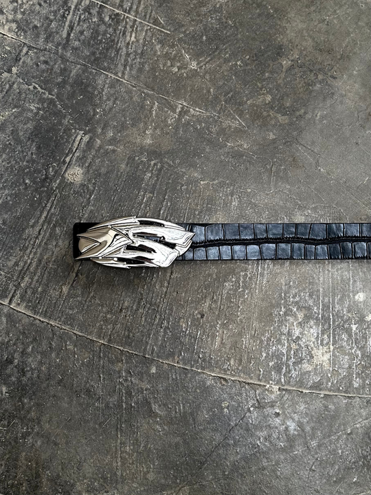 OVER5IZE "signature" BELT BLACK