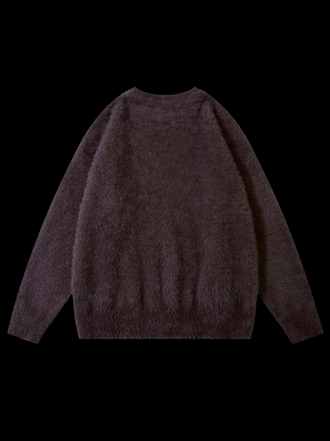 OVER5IZE "shiver" SWEATER BROWN