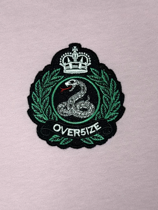 OVER5IZE "slyth" POLO PINK