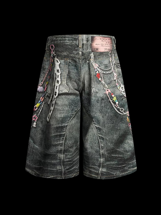 OVER5IZE "blaze" JORTS