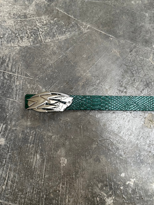 OVER5IZE "signature" BELT GREEN