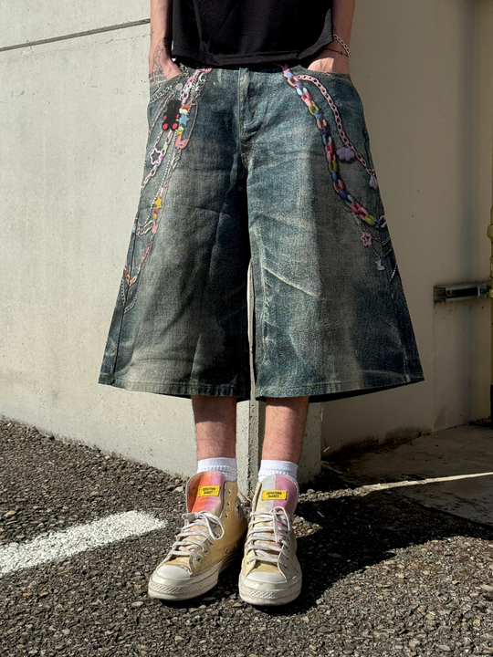 OVER5IZE "blaze" JORTS