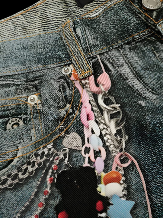OVER5IZE "blaze" JORTS