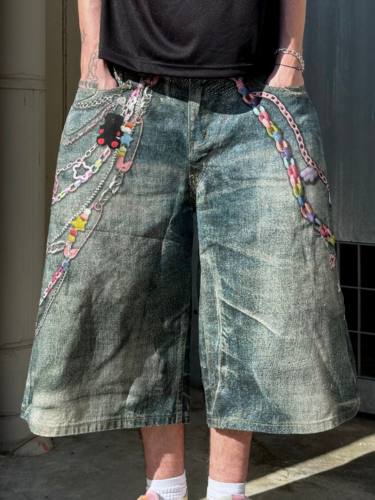 OVER5IZE "blaze" JORTS