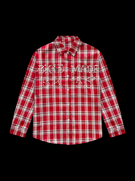 OVER5IZE "spore" SHIRT FIRE RED