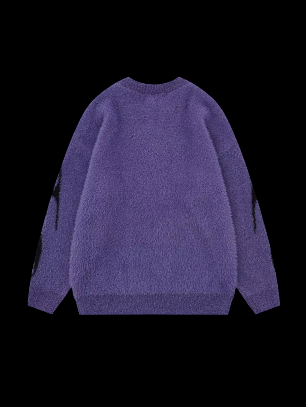 OVER5IZE "rime" SWEATER PURPLE