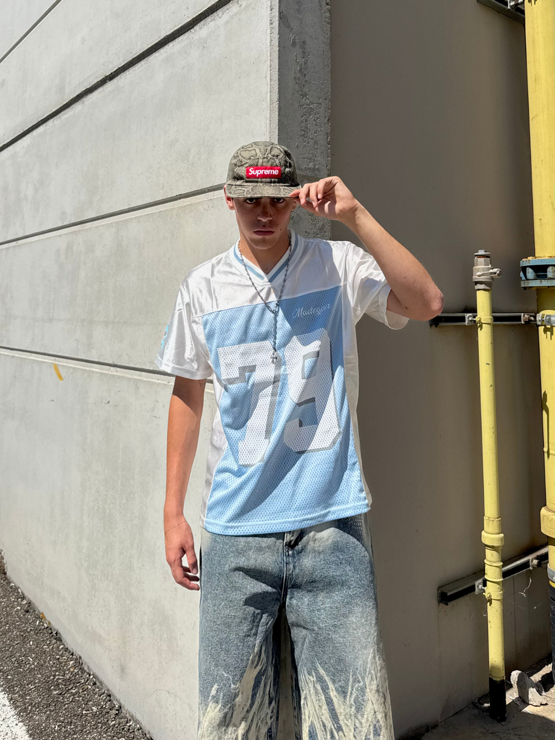 OVER5IZE "quake" JERSEY