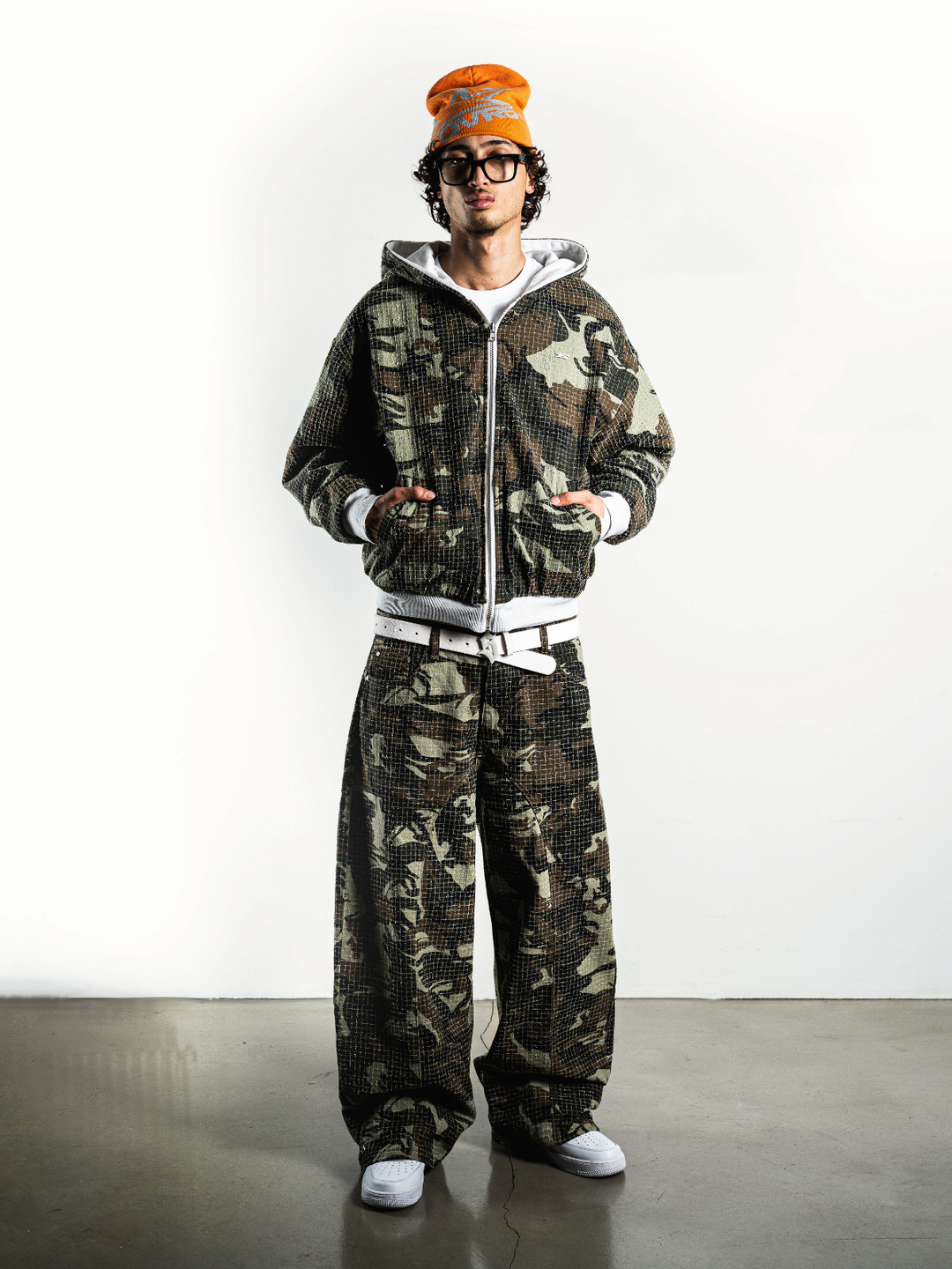 OVER5IZE “forever” REVERSIBLE JACKET GREY