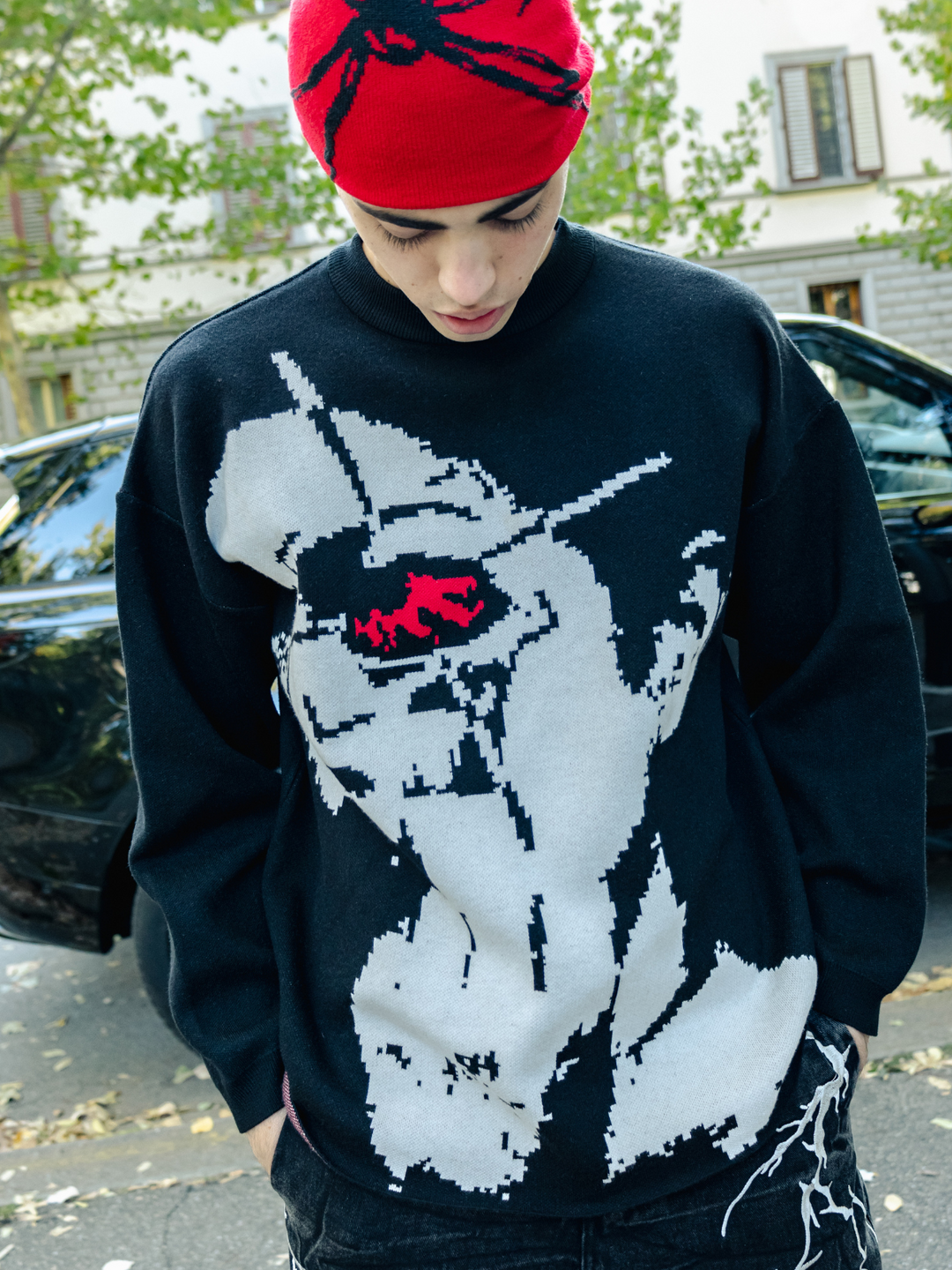 OVER5IZE "riot" SWEATER