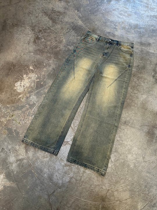 OVER5IZE "tripophobia" JEANS