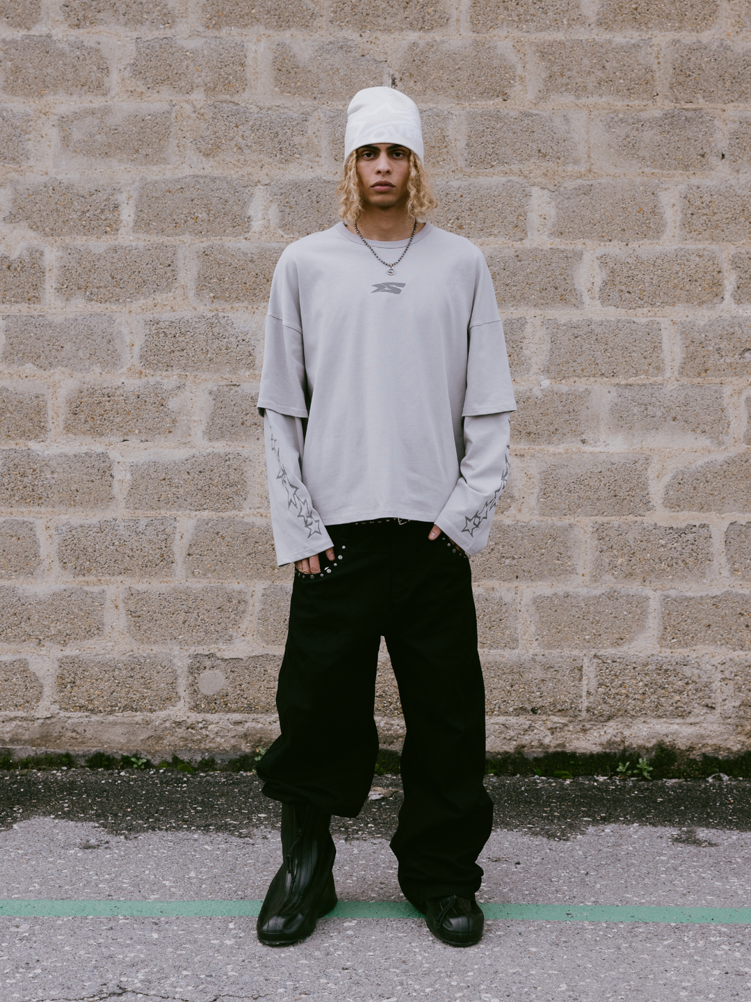 OVER5IZE "Fifty5" LONGSLEEVE GREY