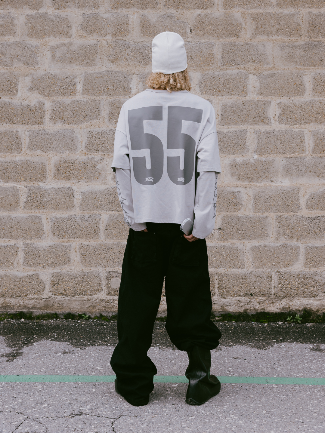OVER5IZE "Fifty5" LONGSLEEVE GREY