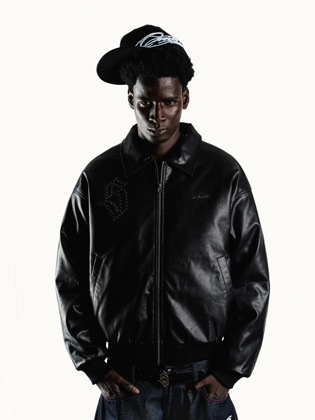 OVER5IZE “studdy” LEATHER JACKET