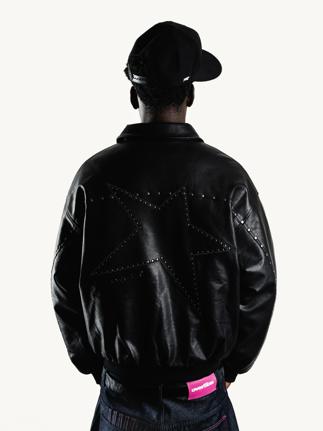 OVER5IZE “studdy” LEATHER JACKET