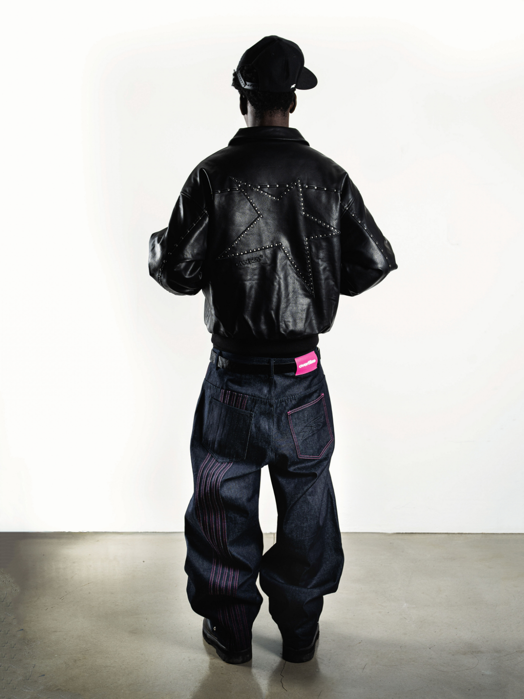 OVER5IZE “studdy” LEATHER JACKET