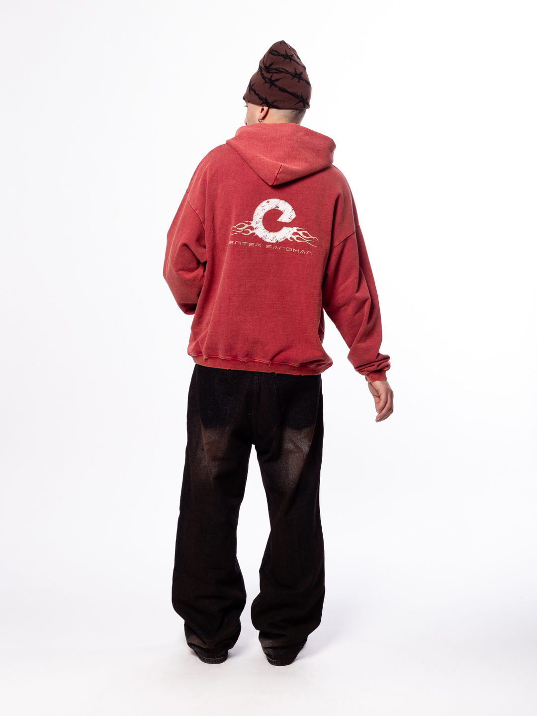 OVER5IZE "polar" HOODIE RED