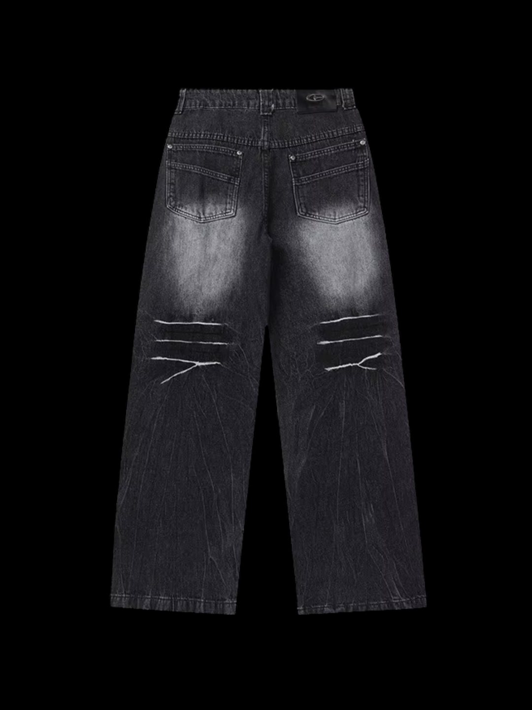 OVER5IZE "blizzard" JEANS