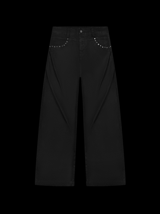 OVER5IZE "unity" JEANS BLACK