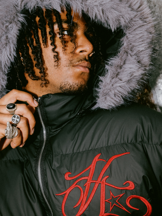OVER5IZE "demon" PUFFER JACKET