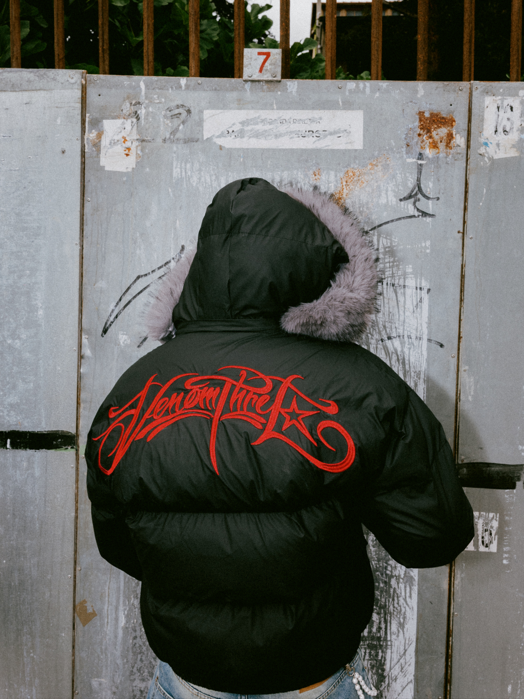 OVER5IZE "demon" PUFFER JACKET