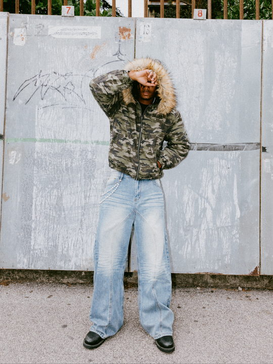 OVER5IZE "fume" JEANS