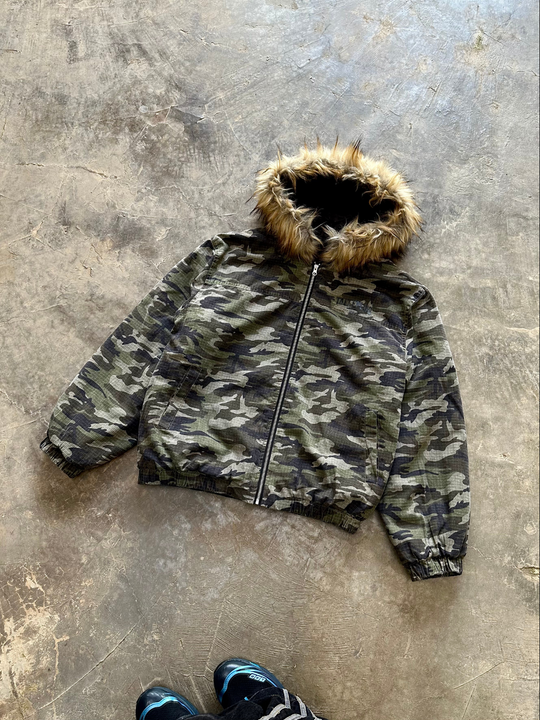 OVER5IZE "glitch" CAMO JACKET