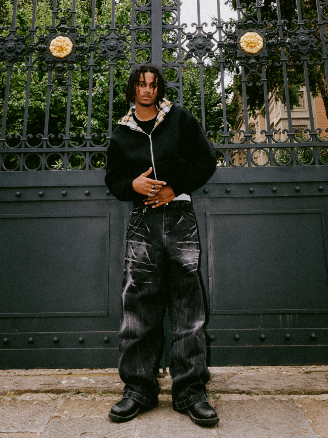 OVER5IZE "iconic" DOUBLE-FACED JACKET