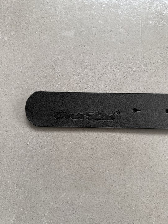 OVER5IZE "five" BELT BLACK