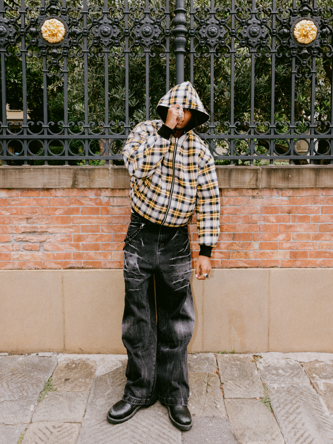 OVER5IZE "iconic" DOUBLE-FACED JACKET