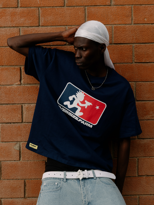 OVER5IZE "five" BELT WHITE