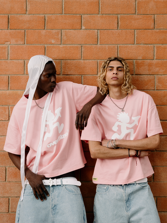 OVER5IZE "five" BELT WHITE