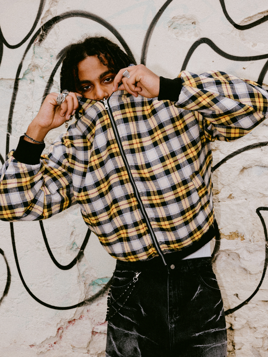 OVER5IZE "iconic" DOUBLE-FACED JACKET