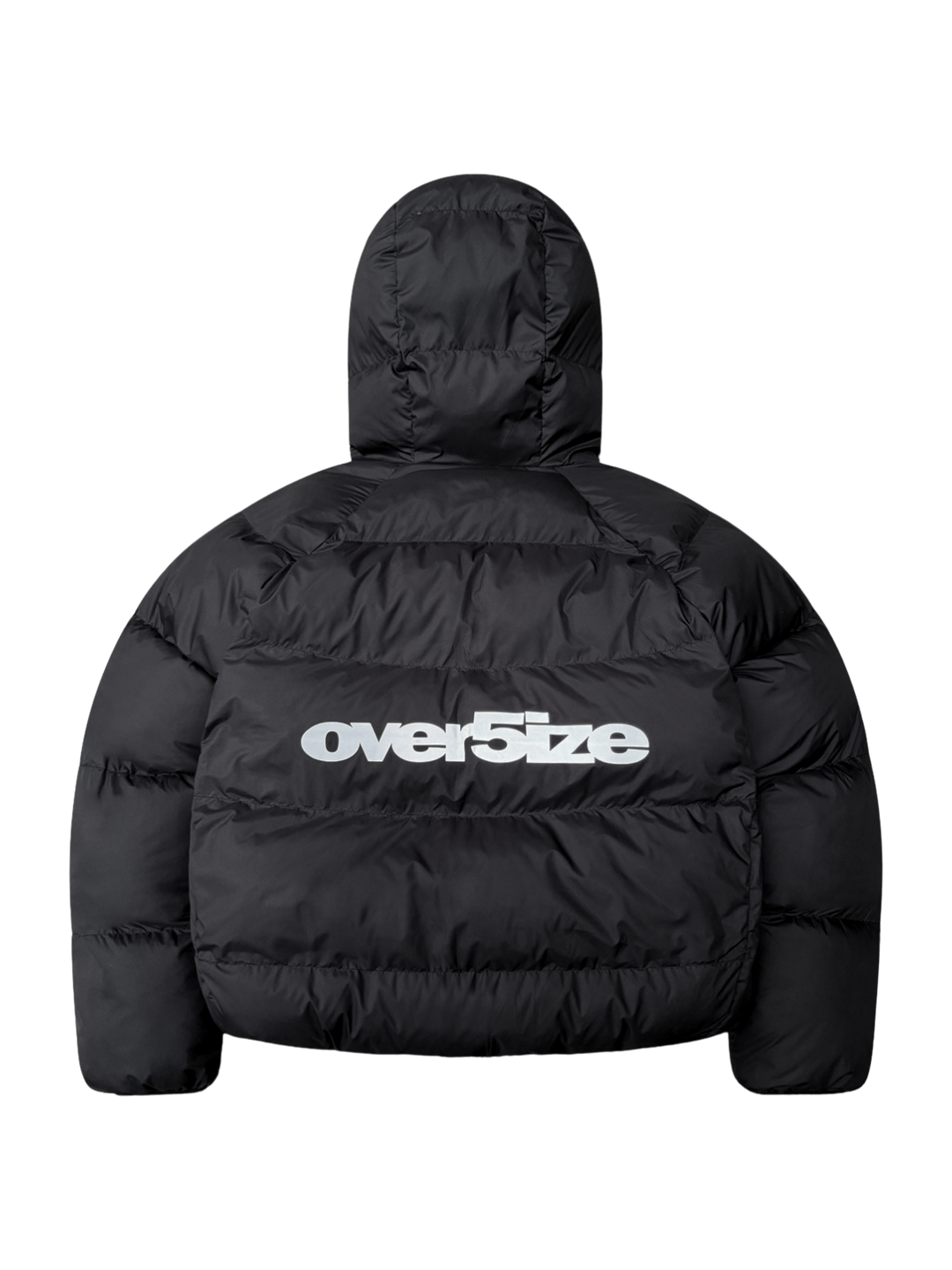 OVER5IZE "DUO" REVERSIBLE PUFFER JACKET BLACK & PINK