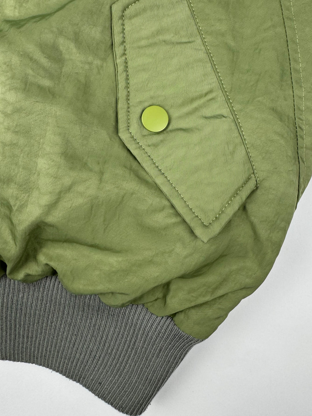 OVER5IZE "halo" DOUBLE-FACED BOMBER JACKET